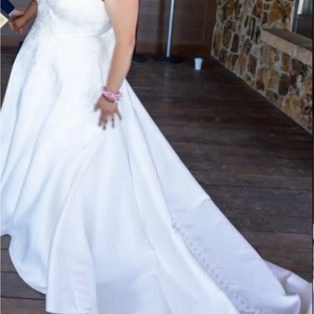 Stella York Corset Wedding Dress Size 24 - Picture 2 of 4
